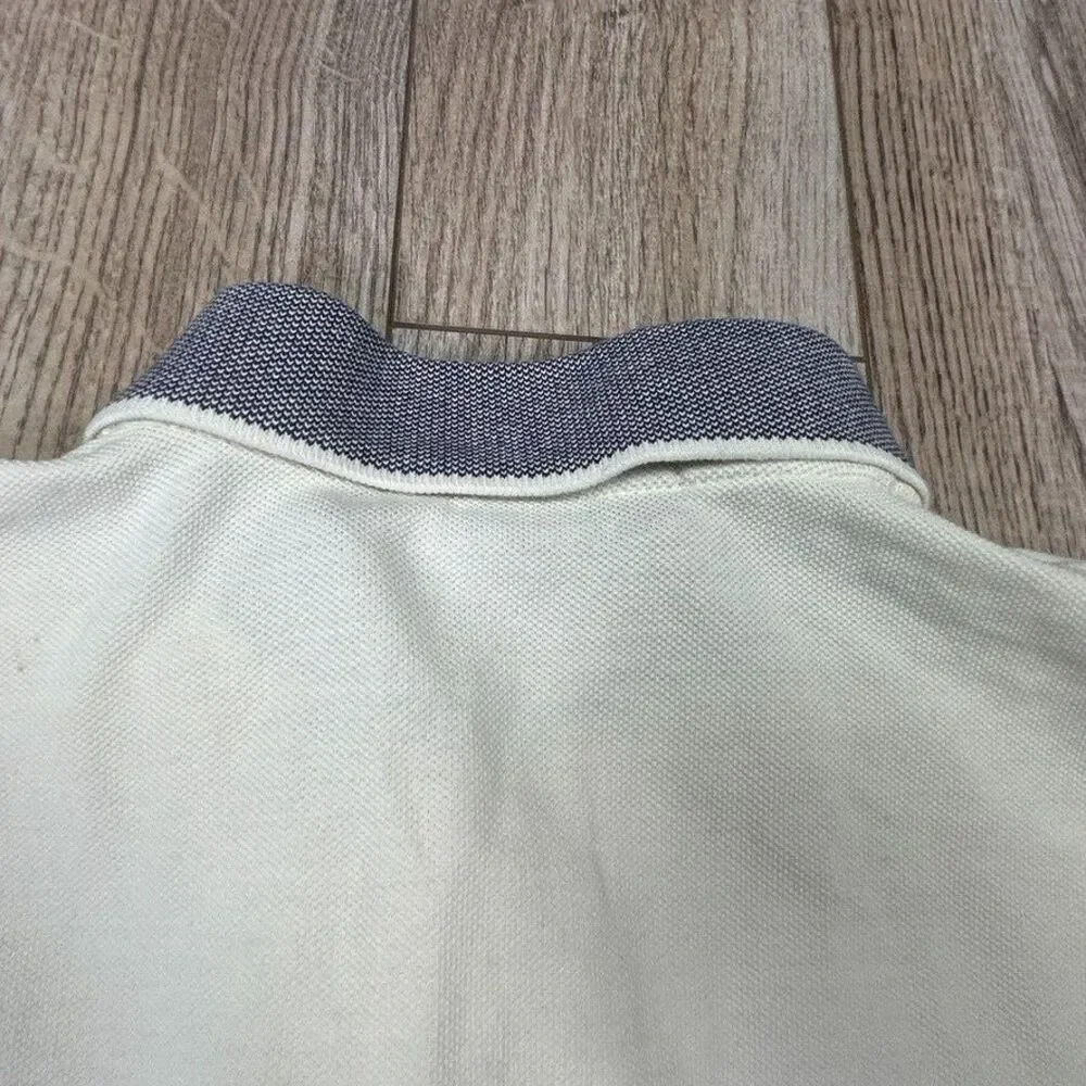 polo golf ralph lauren shirt‎ mens beige short sleeve embroidered logo